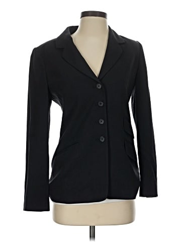 Linda Allard Ellen Tracy Wool Blazer (view 1)