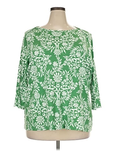 Style&Co 3/4 Sleeve Blouse (view 1)