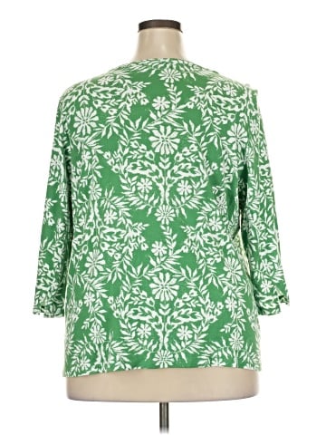 Style&Co 3/4 Sleeve Blouse (view 2)