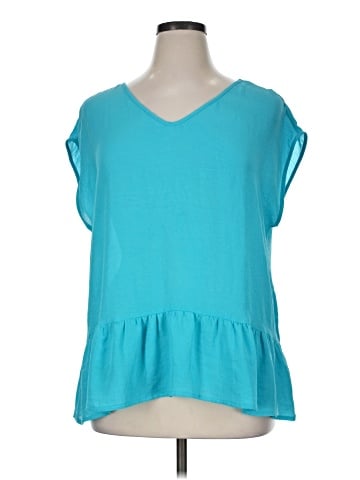 Liz Claiborne Short Sleeve Top (view 1)
