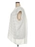 Halogen 100% Polyester Polka Dots White Sleeveless Blouse Size XXL (estimated) - photo 5