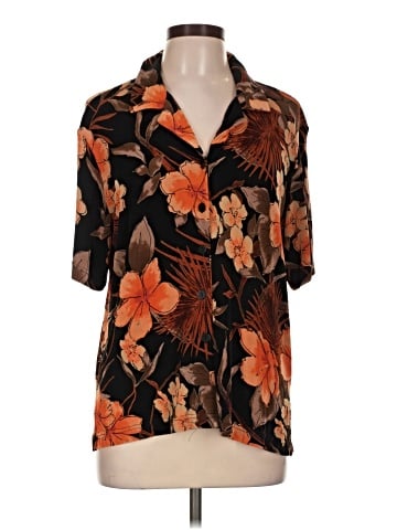 Coldwater Creek Short Sleeve Blouse (view 1)