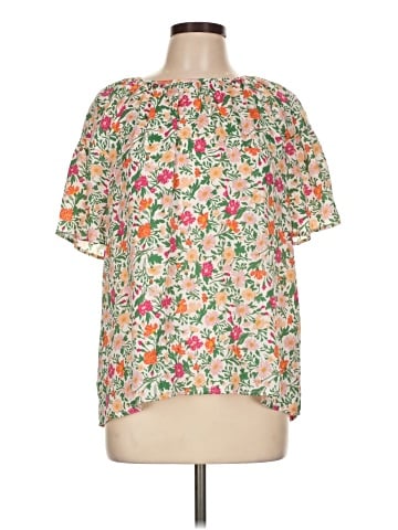 Croft & Barrow Short Sleeve Blouse (view 1)