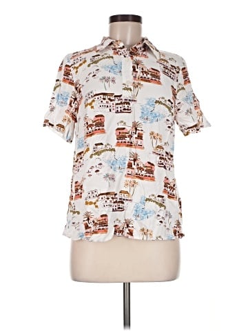 D&Co. Short Sleeve Blouse (view 1)