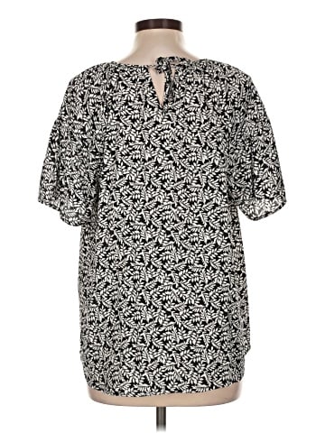 Croft & Barrow Short Sleeve Blouse (view 2)