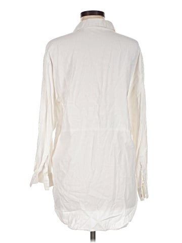 Tahari Long Sleeve Button-Down Shirt (view 2)