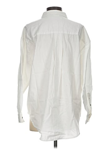 Aerie Long Sleeve Button-Down Shirt (view 2)