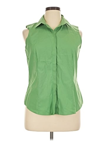 Talbots Sleeveless Button-Down Shirt (view 1)