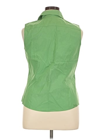 Talbots Sleeveless Button-Down Shirt (view 2)