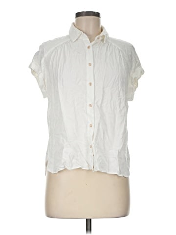 Rose + Olive Short Sleeve Blouse (view 1)