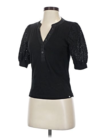 DKNY Jeans Short Sleeve Top (view 2)