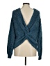 Alya Teal Pullover Sweater Size M - photo 2