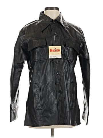 Madison Faux Leather Jacket (view 1)
