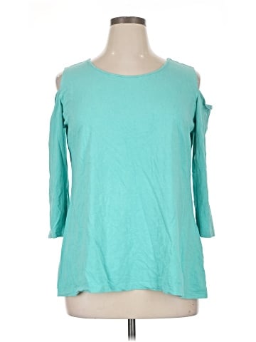 DG^2 by Diane Gilman 3/4 Sleeve T-Shirt (view 1)
