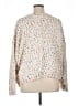 Unbranded 100% Polyester Tweed Ivory Pullover Sweater Size XL - photo 2
