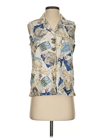 Erika Sleeveless Blouse (view 1)