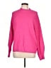 Gap Solid Pink Pullover Sweater Size L - photo 1