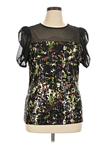 Ashley Stewart Short Sleeve Blouse (view 1)