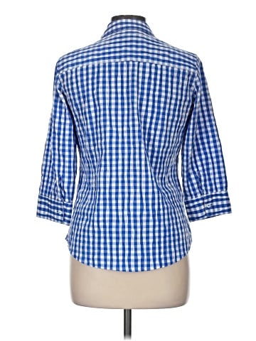 Foxcroft 3/4 Sleeve Button-Down Shirt (view 2)