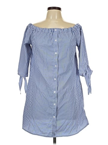 Almost Famous 3/4 Sleeve Blouse (view 1)