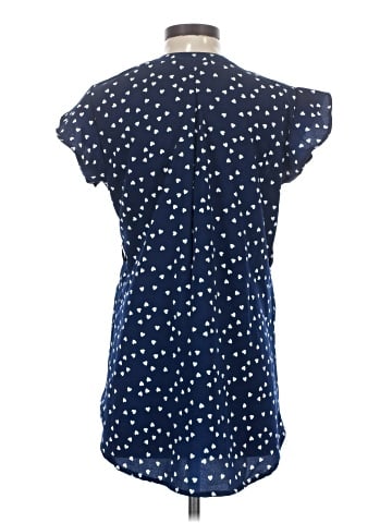 Times Two Maternity Short Sleeve Blouse (view 2)