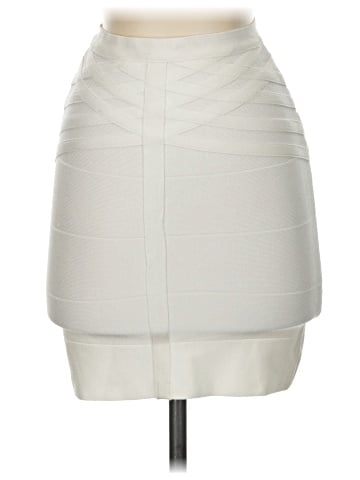 Bebe Faux Leather Skirt (view 1)