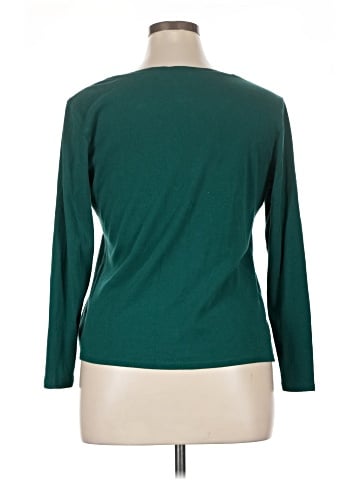 Liz Claiborne 3/4 Sleeve T-Shirt (view 2)