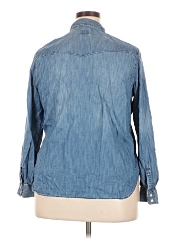 Gap Long Sleeve Button-Down Shirt (view 2)