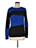 Mango Color Block Blue Pullover Sweater Size M - photo 1