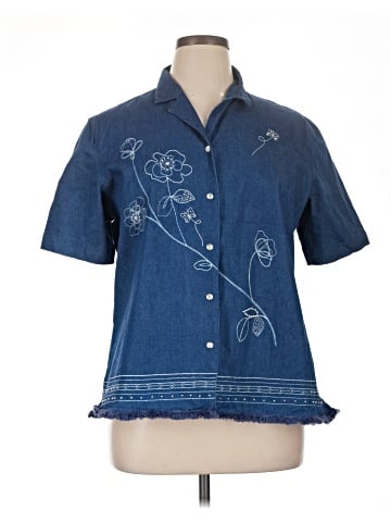 Alfred Dunner Short Sleeve Blouse (view 1)