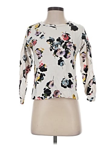 Ann Taylor 3/4 Sleeve T-Shirt (view 1)