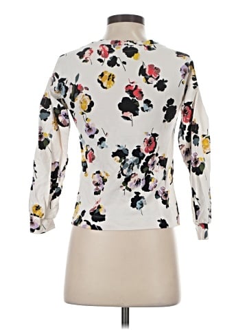 Ann Taylor 3/4 Sleeve T-Shirt (view 2)