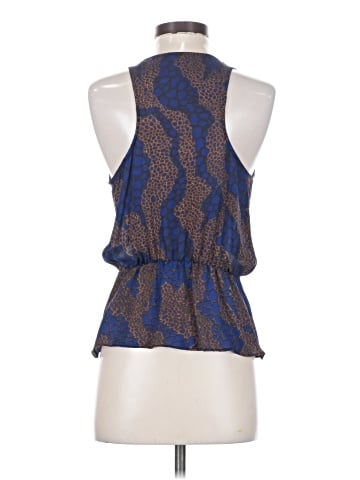 Parker Sleeveless Silk Top (view 2)