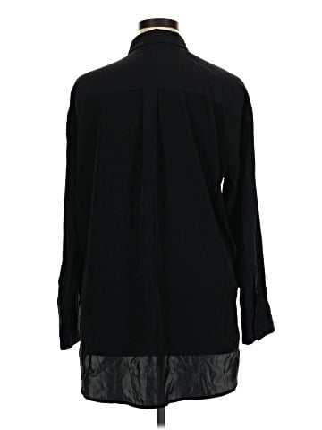 Nine West Long Sleeve Button-Down Shirt (view 2)
