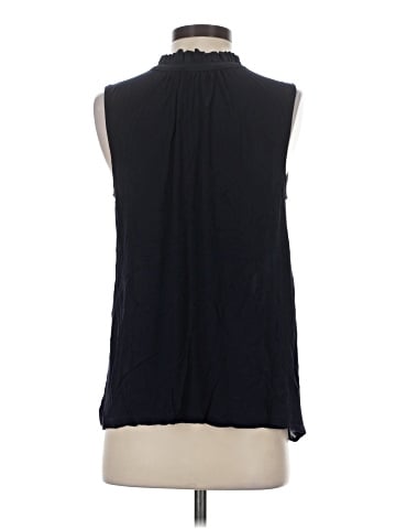 Ann Taylor LOFT Sleeveless Button-Down Shirt (view 2)