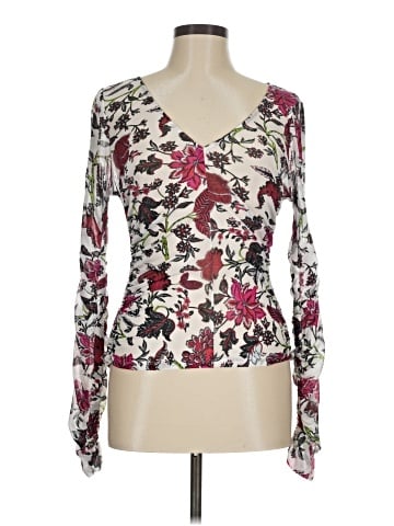 Diane von Furstenberg Long Sleeve Blouse (view 1)