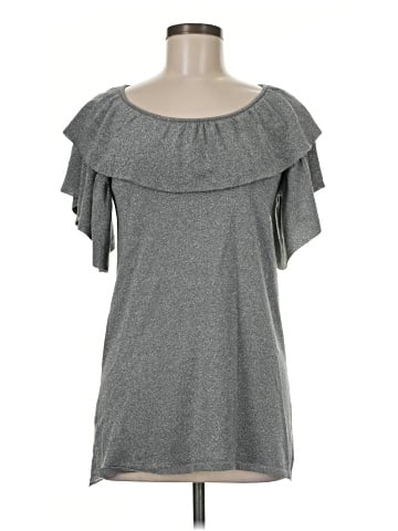 BCBGMAXAZRIA Short Sleeve Top (view 1)