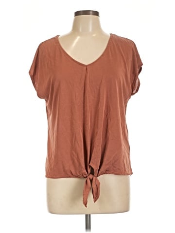Green Envelope Short Sleeve Top (view 1)