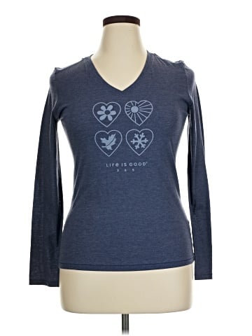 Life Is Good Long Sleeve T-Shirt (view 1)