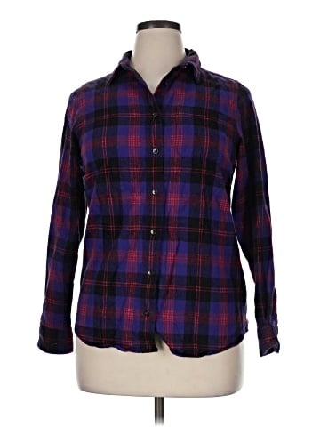 L.L.Bean Long Sleeve Button-Down Shirt (view 1)