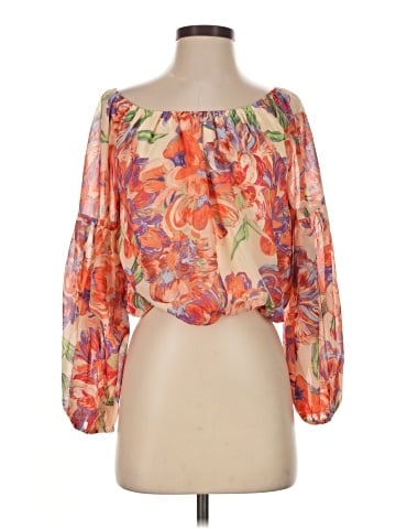 Flying Tomato 3/4 Sleeve Blouse (view 1)