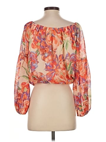 Flying Tomato 3/4 Sleeve Blouse (view 2)