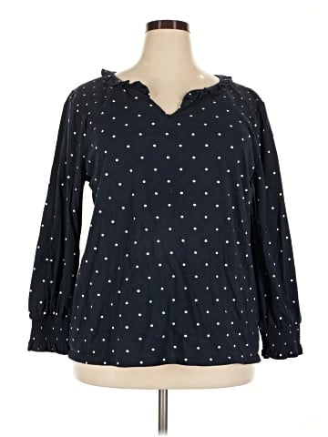Talbots Outlet Long Sleeve Blouse (view 1)
