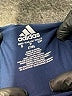 Adidas 100% Polyester Stripes Red Blue Skort Size S (kids) - photo 3