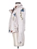 Unbranded 100% Polyester Floral White Jacket Size S - photo 5