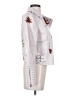 Unbranded 100% Polyester Floral White Jacket Size S - photo 4