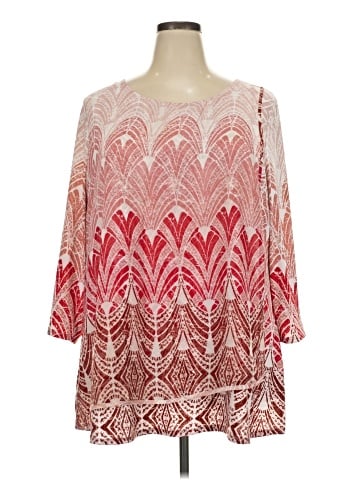 New Directions 3/4 Sleeve Blouse (view 1)