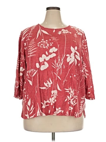 Coldwater Creek 3/4 Sleeve Blouse (view 1)