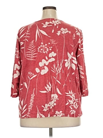 Coldwater Creek 3/4 Sleeve Blouse (view 2)