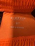 Class Club 100% Polyester Color Block Orange Athletic Shorts Size 6 - 7 - photo 3